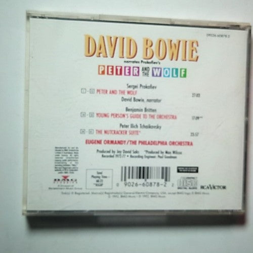 David Bowie Narrates Prokofiev's Peter and the Wolf (CD, 1992)