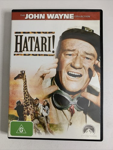 Hatari! (DVD, 1962) John Wayne Region 4 NEW