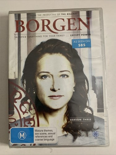 Borgen : Season 3 (DVD, 2013, 3-Disc) Region 4 NEW