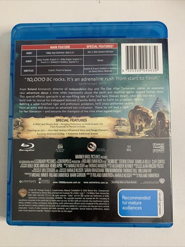 10,000 BC (Blu-ray, 2008) Region 4