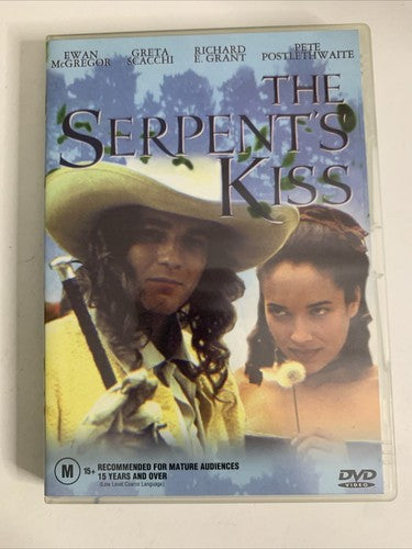 The Serpent's Kiss (DVD, 1997) Ewan McGregor, Pete Postlethwaite Region 4
