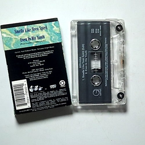 Nirvana – Smells Like Teen Spirit (Cassette, 1991) Australasia DGCCS-19050