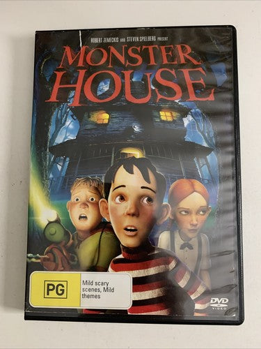 Monster House (DVD, 2006) Steve Buscemi, Maggie Gyllenhaal Animation Region 4