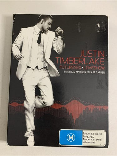 Justin Timberlake – Futuresex/Loveshow (Live From Madison Square) (DVD, 2007)