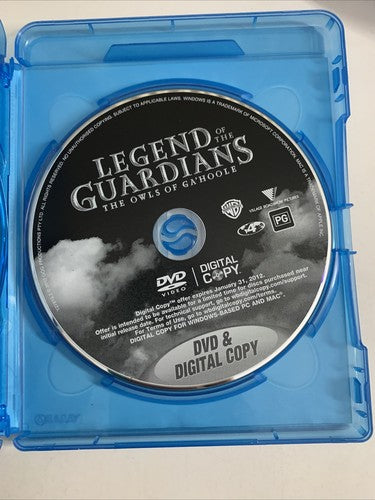 Legend of the Guardians: The Owls of Ga'hoole (Blu-ray, 2010) Region B