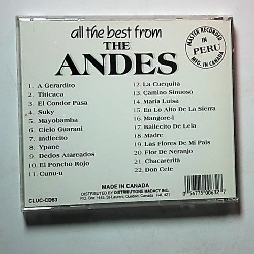 Los Craneos, Juan Campolargo Ensemble – All The Best From The Andes (CD)