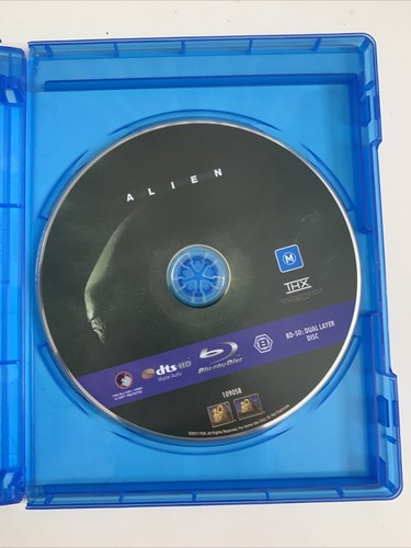 Alien (Blu-ray, 1979) Sigourney Weaver, Ridley Scott Film Region B