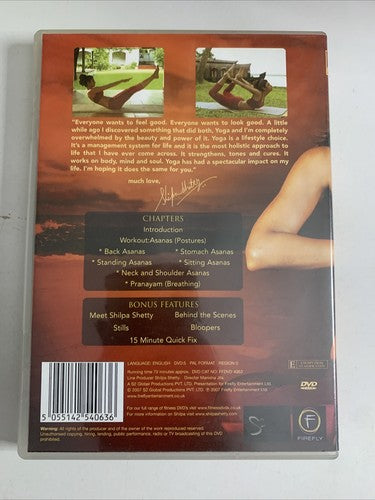 Shilpa's Yoga : An Introduction to Dynamic Free-Flow Yoga (DVD) All Regions