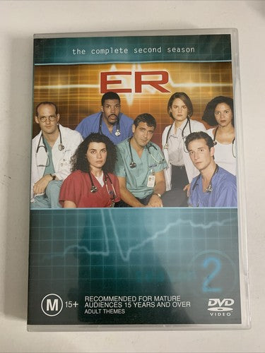 ER : Season 2 (DVD, 1995, 4-Disc) Region 4