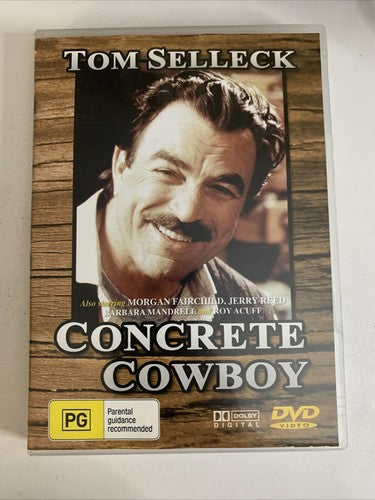 Concrete Cowboy (DVD, 1979) Tom Selleck, Morgan Fairchild All Regions