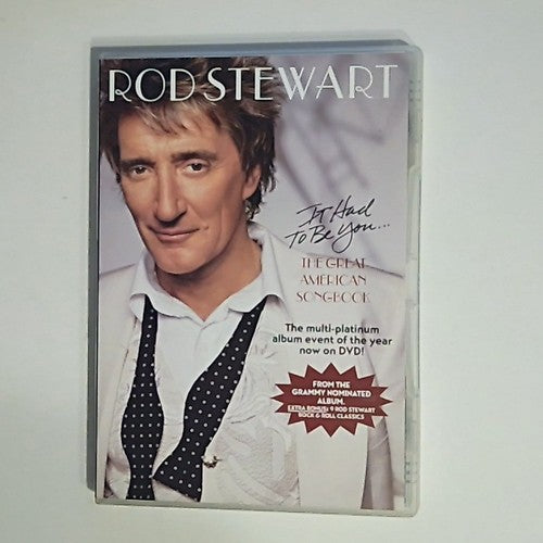 Rod Stewart It Had to Be You: The Great American Songbook (DVD, 2003) All Region