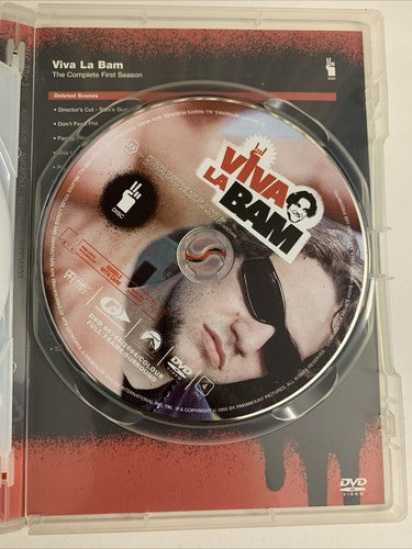 Viva La Bam : Season 1 (DVD, 2003, 2-Disc) Bam Margera Region 4