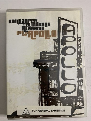 Ben Harper And The Blind Boys Of Alabama – Live At The Apollo (DVD, 2004)