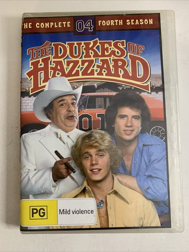 The Dukes of Hazzard : Season 4 (DVD, 1982, 5-Disc) Region 4