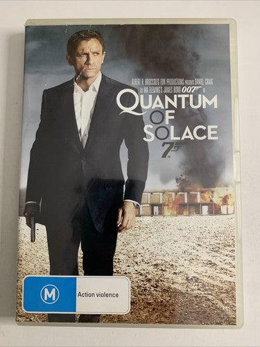 Quantum of Solace (DVD, 2007) Daniel Craig, Olga Kurylenko Region 4