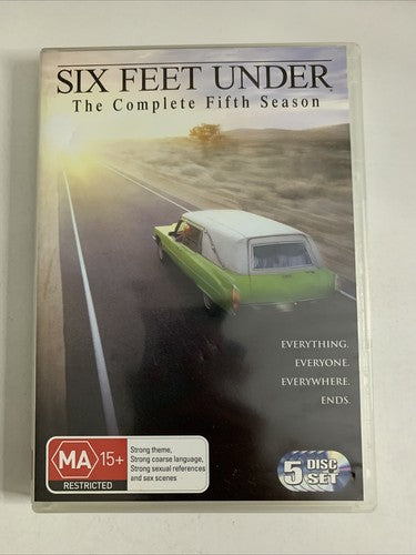 Six Feet Under : Season 5 (DVD, 2005, 5-DIsc) Region 4