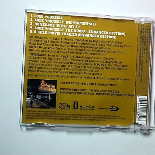 Eminem – Lose Yourself (CD, 2002) Australia 497 815-2