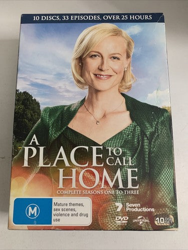 A Place to Call Home : Season 1-3 Box Set (DVD, 2016, 10-Disc) Region 4 &2