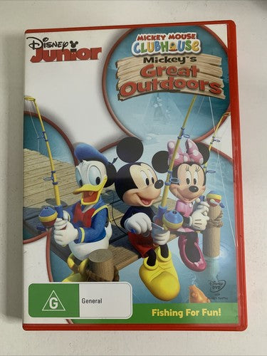 Mickey Mouse Clubhouse: Mickey's Great Outdoors (DVD, 2010) Disney Region 4