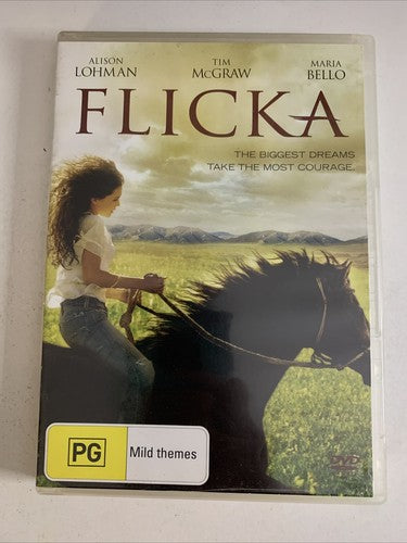 Flicka (DVD, 2006) Alison Lohman, Tim Mcgraw, Maria Bello Region 4