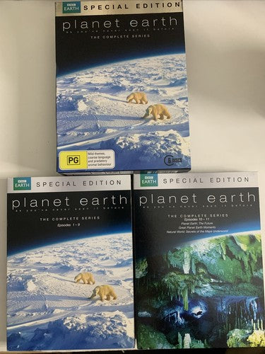 Planet Earth: The Complete Series Box Set (Special Edition, DVD, 2006) Region 4
