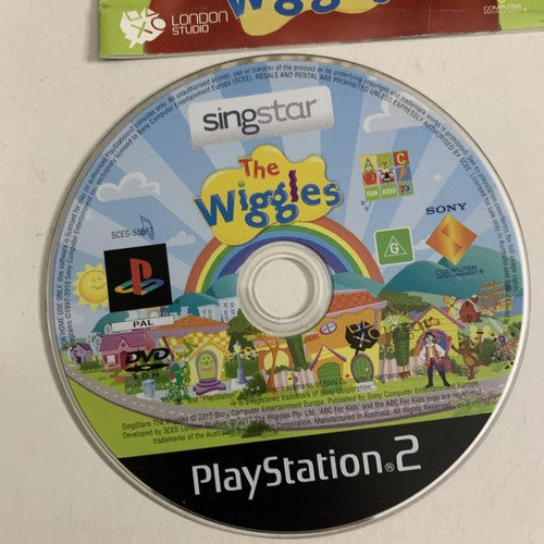 SingStar The Wiggles PS2 Sony PlayStation 2 PAL Karaoke Game Complete