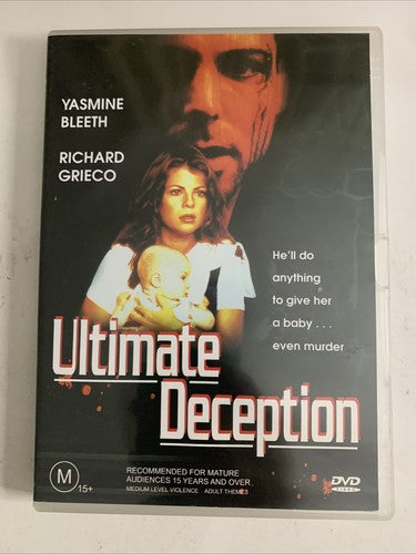 Ultimate Deception (DVD, 1998) Yasmine Bleeth, Richard Grieco Region 4
