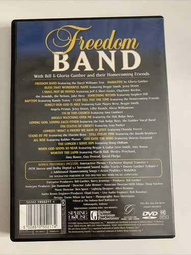 Freedom Band (DVD) Bill & Gloria Gaither And Their Homecoming Friends All Region