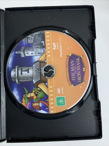 The Man In The Iron Mask (DVD, 1985)  Colin Friels Animation All Regions