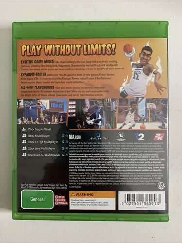 NBA 2K Playgrounds 2 Microsoft XBOX One Basketball Game