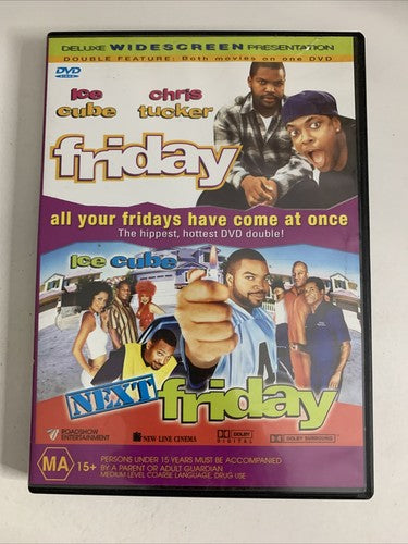 Friday / Next Friday (DVD, 1995) Ice Cube, Chris Tucker Region 4
