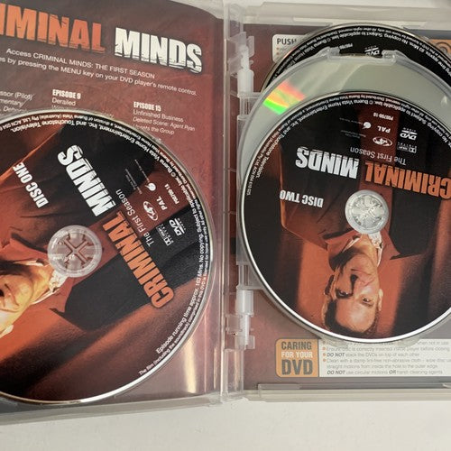 Criminal Minds : Season 1 (DVD, 2005, 6-Disc) Region 4