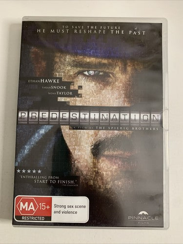 Predestination (DVD, 2014) Ethan Hawke, Sarah Snook, Noah Taylor Region 4