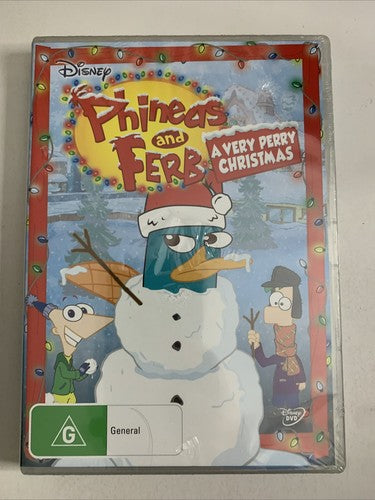 Phineas and Ferb: A Very Perry Christmas (DVD, 2009) Disney Region 4 NEW