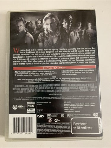 True Blood : Season 2 (DVD, 2009, 5-Disc) Region 4