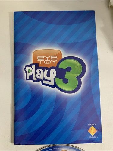 EyeToy: Play 3 PS2 Sony PlayStation 2 PAL Game