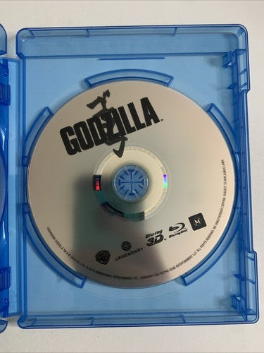 Godzilla 3D (Blu-ray 3D + 2D, 2014, 2-Discs) Region B