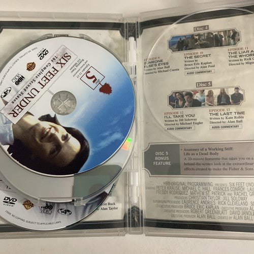 Six Feet Under : Season 2 (DVD, 2002, 5-Disc) Region 4