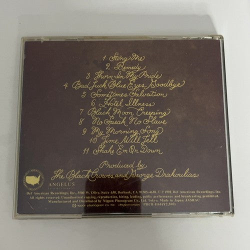 The Black Crowes – The Southern Harmony & Musical Companion (CD, 1992) Japan Obi