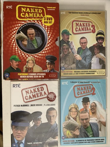 Naked Camera: The Complete Series 1-3 Box Set (DVD, 3-DIscs) All Regions
