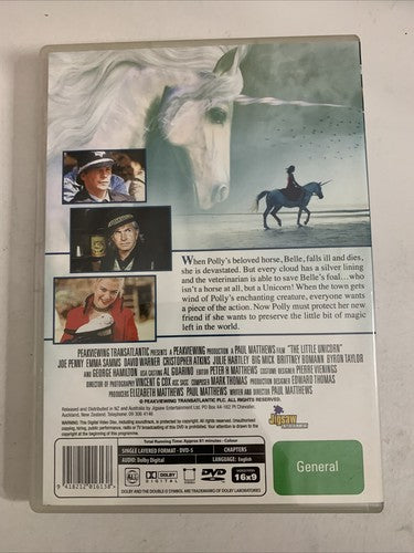 The Little Unicorn (DVD, 1998) David Warner, George Hamilton, Emma Samms Region4