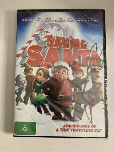 Saving Santa (DVD, 2013) Animation Film Region 4 NEW Sealed