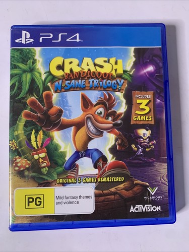 Crash Bandicoot N. Sane Trilogy PS4 Sony PlayStation 4 Game
