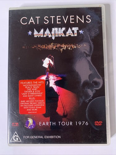 Cat Stevens Majikat : Earth Tour (DVD, 1976) Region 4
