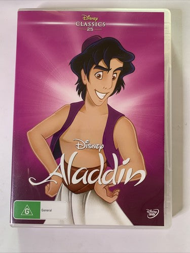 Aladdin | Disney Classics (DVD, 1992) Animated Film Region 4