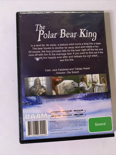 The Polar Bear King (DVD, 1991) Jack Fjeldstad, Tobias Hoesl Region 4