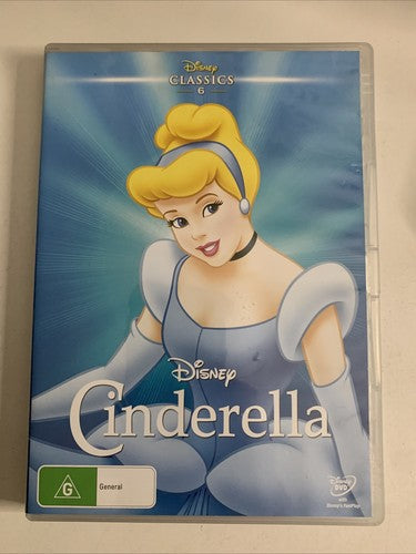 Cinderella (DVD, 1950) Disney Animated Movie Region 4