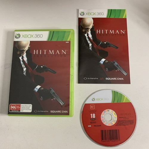 Hitman Absolution Microsoft XBOX 360 PAL Game Complete