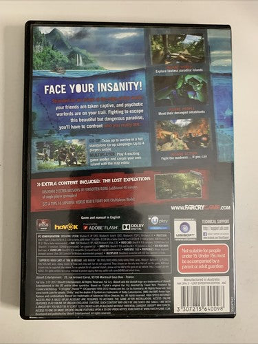 Farcry 3 : The Last Expeditions Edition PC Windows DVDGame