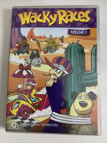 Wacky Races: Volume 1 (DVD) Animation Region 4